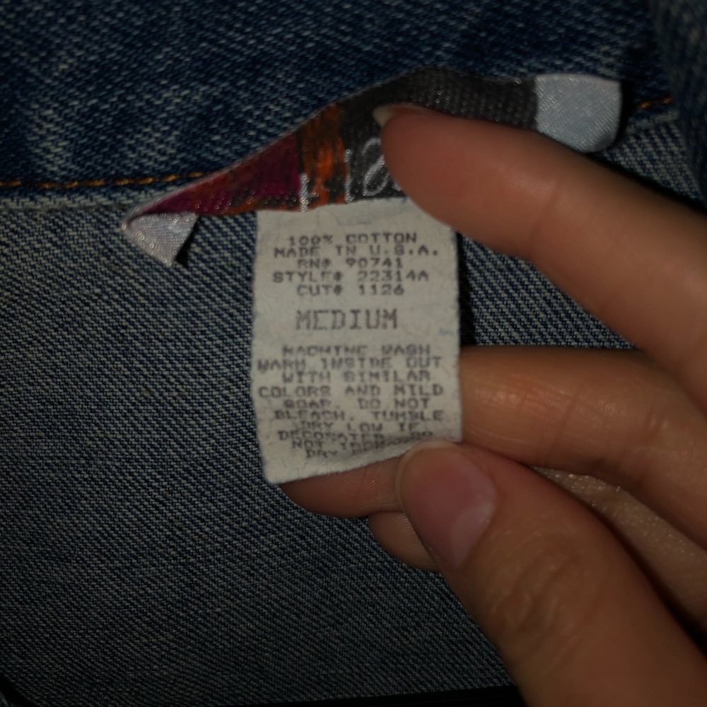 Jean jacket vest